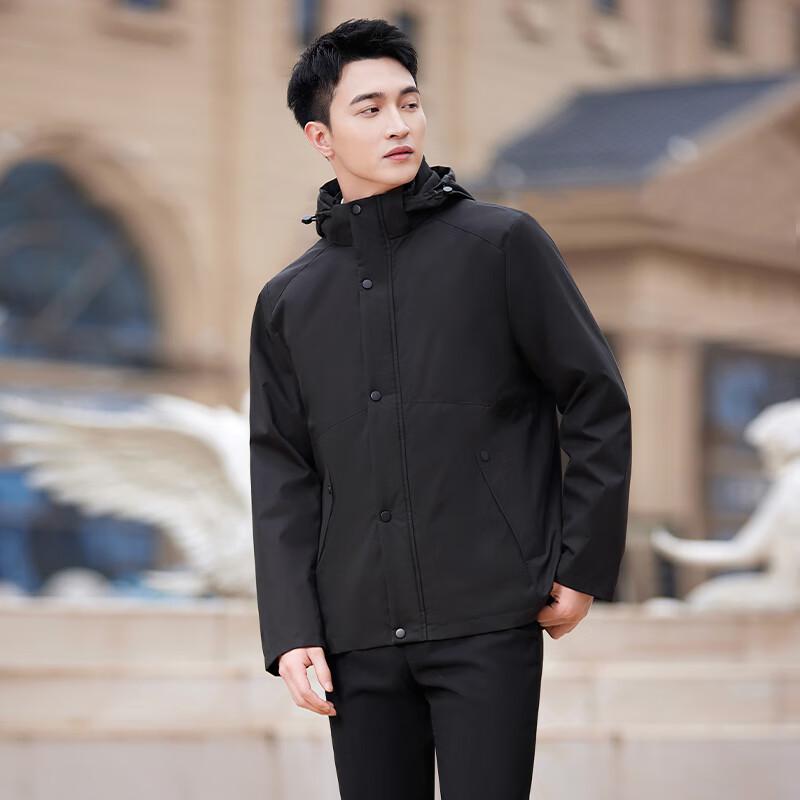 Taluoman Unisex Detachable Winter Work Parka