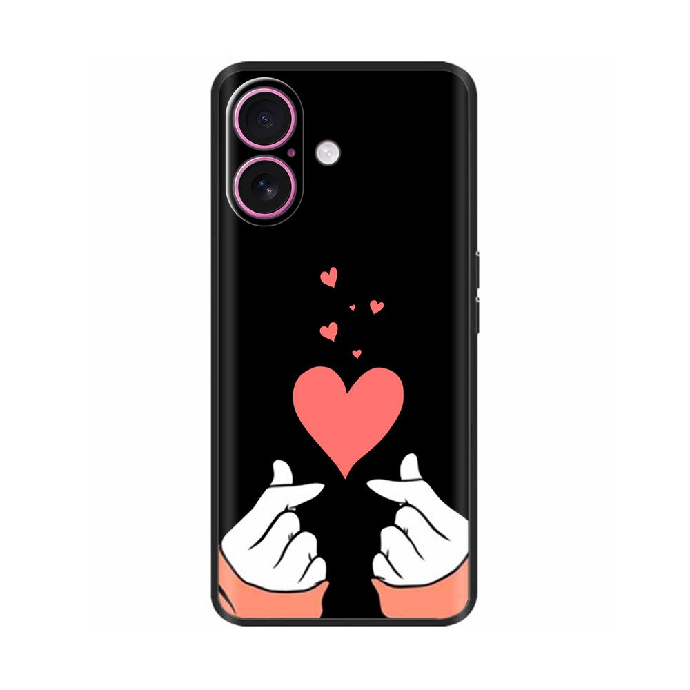 Luxury Shockproof Cover For iPhone 16 Plus Soft Silicone Case For Apple iPhone 16+ 16 Pro Max Bumper Soft Phone Protective Cover