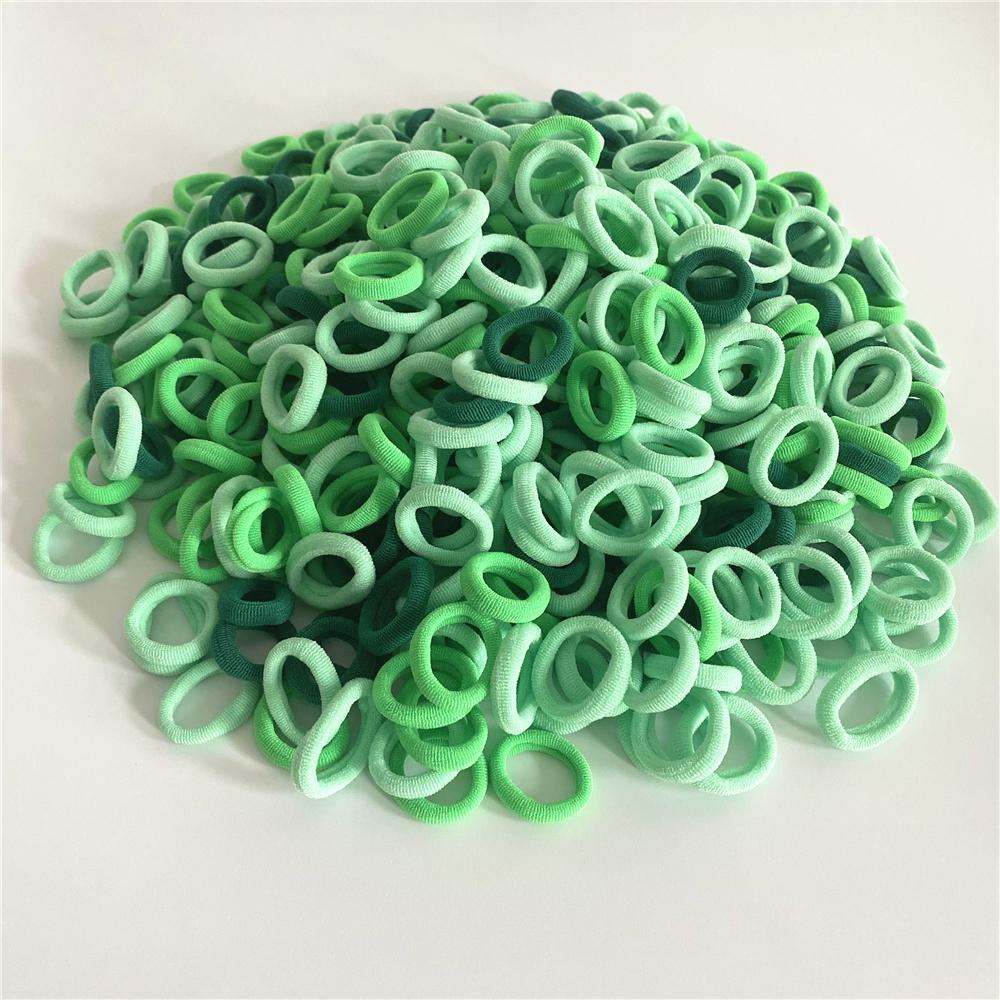 50/100Pcs Hair Bands for Children Colorful Nylon Scrunchie Hair Ties Rubber Band Kids Elastic Hair Leagues Girl Accessories