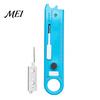 Embroidery Needle Threader 1/2Pcs 4-In-1 Sewing Tool with Seam Remover, Magnifying Glass, Magnetic Guide, Threading Helper Tools, Accessory Mini