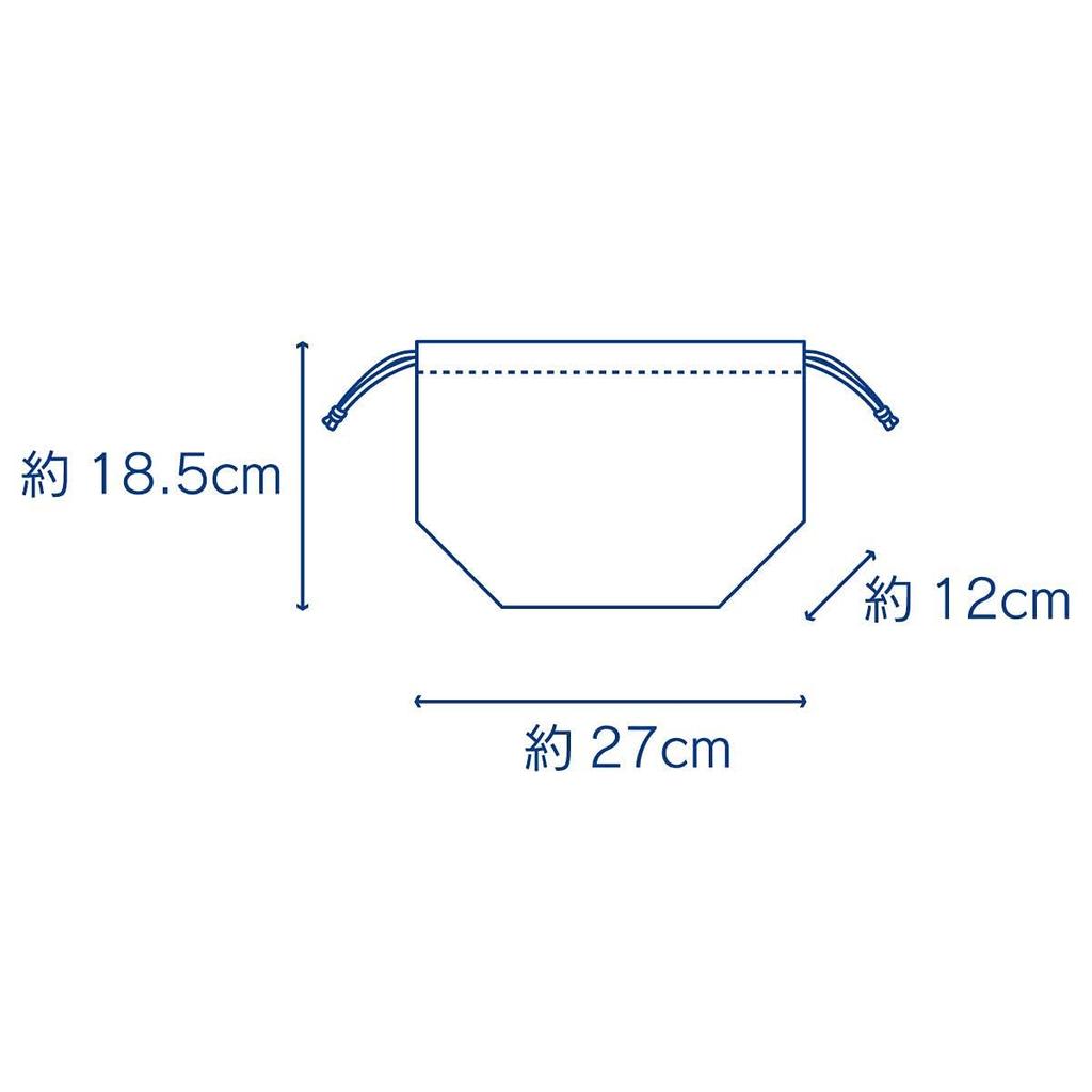 MIKI HOUSE תיק אוכל, תיק בנטו, תיק אוכל בשרוך, עיצוב דוב, מיוצר ביפן, לבנים ולבנות, תינוק, ילדים, גן ילדים, מעון, ילדים