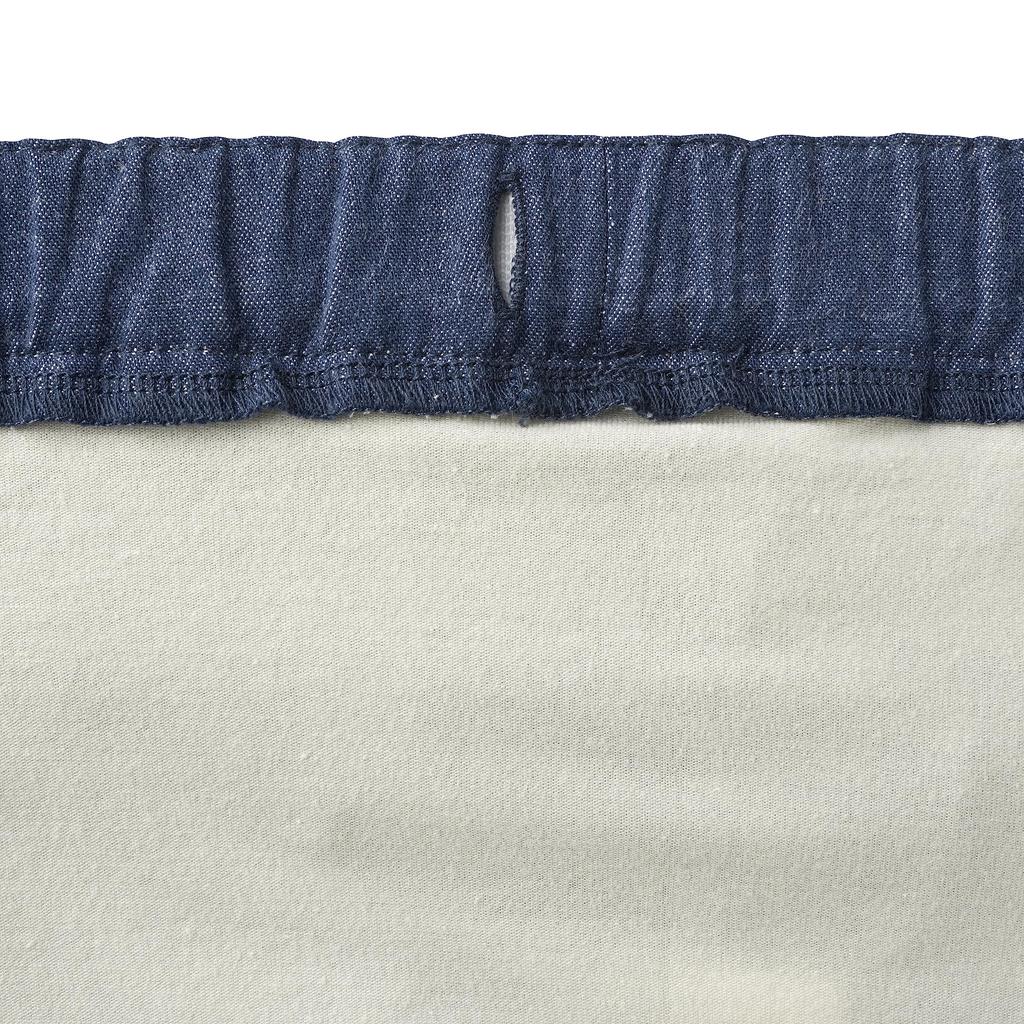 MIKIHOUSE HOT BISCUITS Брюки-юбка для мальчиков и девочек, темно-синий, 80 см, 73-3205-495