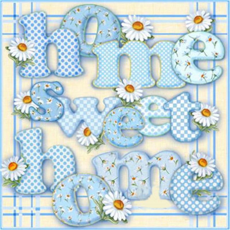 HUACAN Алмазная вышивка Главная Сладкая 5D Алмазная картина Полный горный хрусталь Мозаика Цветочные ремесла