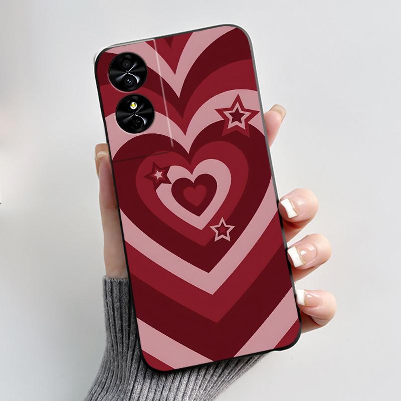 Новый Популярный Чехол Для Телефона Для TCL 50 SE/40 NxtPaper 4G Чехол Красивый Дизайн Серебряный Пляж Ударопрочный Мягкий Силикон Черный Корпус