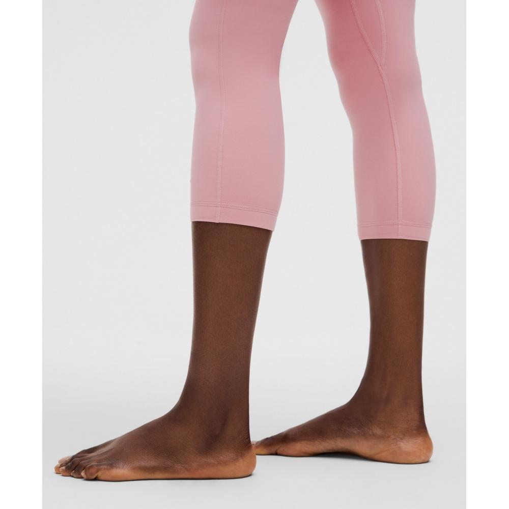 Lululemon Align High Rise Crop 23 Pink Tide