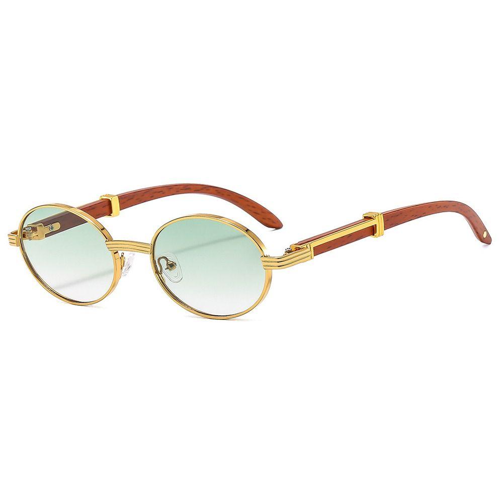 Роскошные овальные солнцезащитные очки в маленькой оправе в стиле панк, винтажные круглые солнцезащитные очки для женщин и мужчин