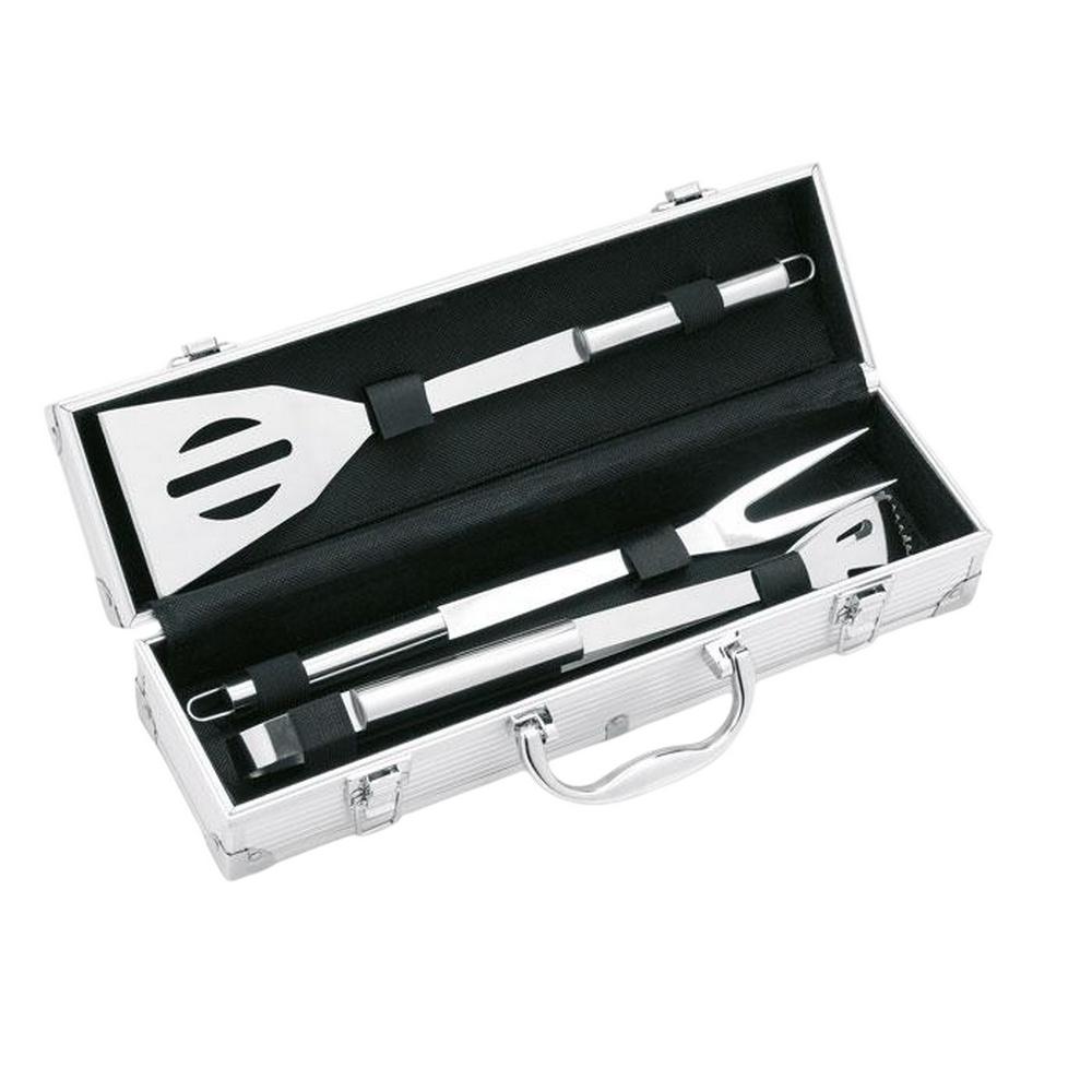 MidOcean Asador Aluminium BBQ Tool Set (Pack of 3)