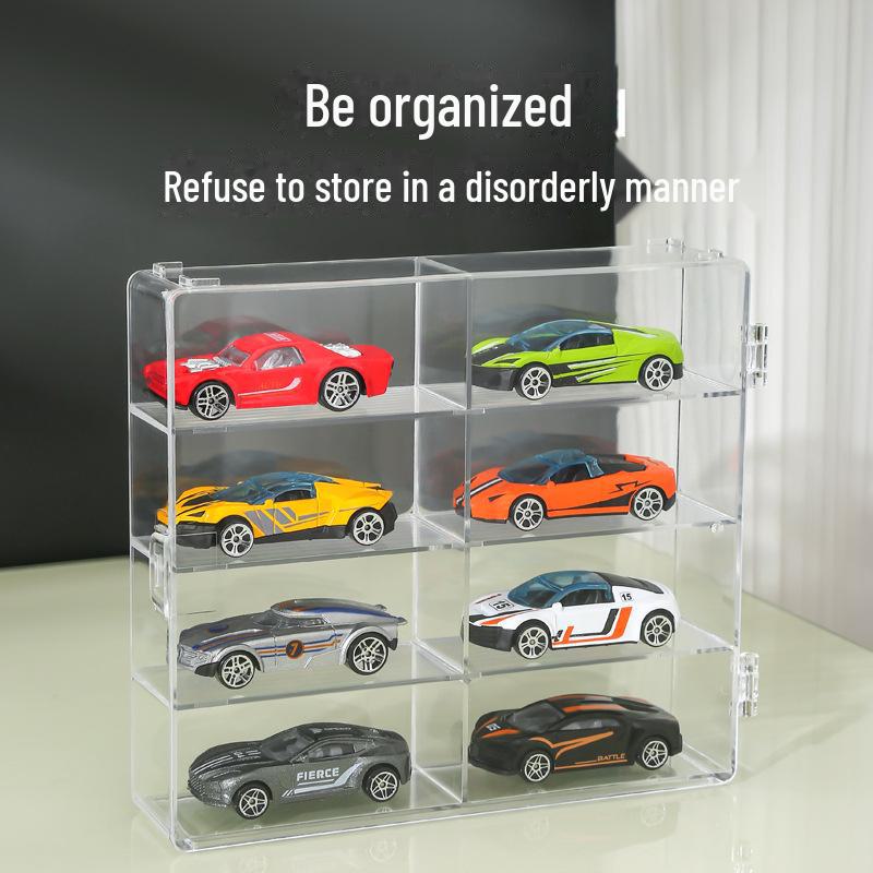 "Стенд для демонстрации моделей автомобилей": Прозрачная витрина для игрушечных машинок Hot Wheels