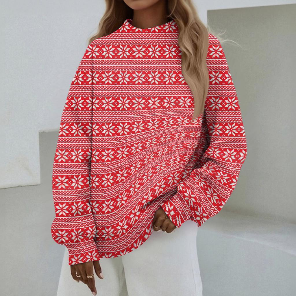 Женский свитшот с воротником-стойкой, осенний, удобный, оверсайз, нарядный пуловер, свитшоты без капюшона, уютные топы с высоким воротником