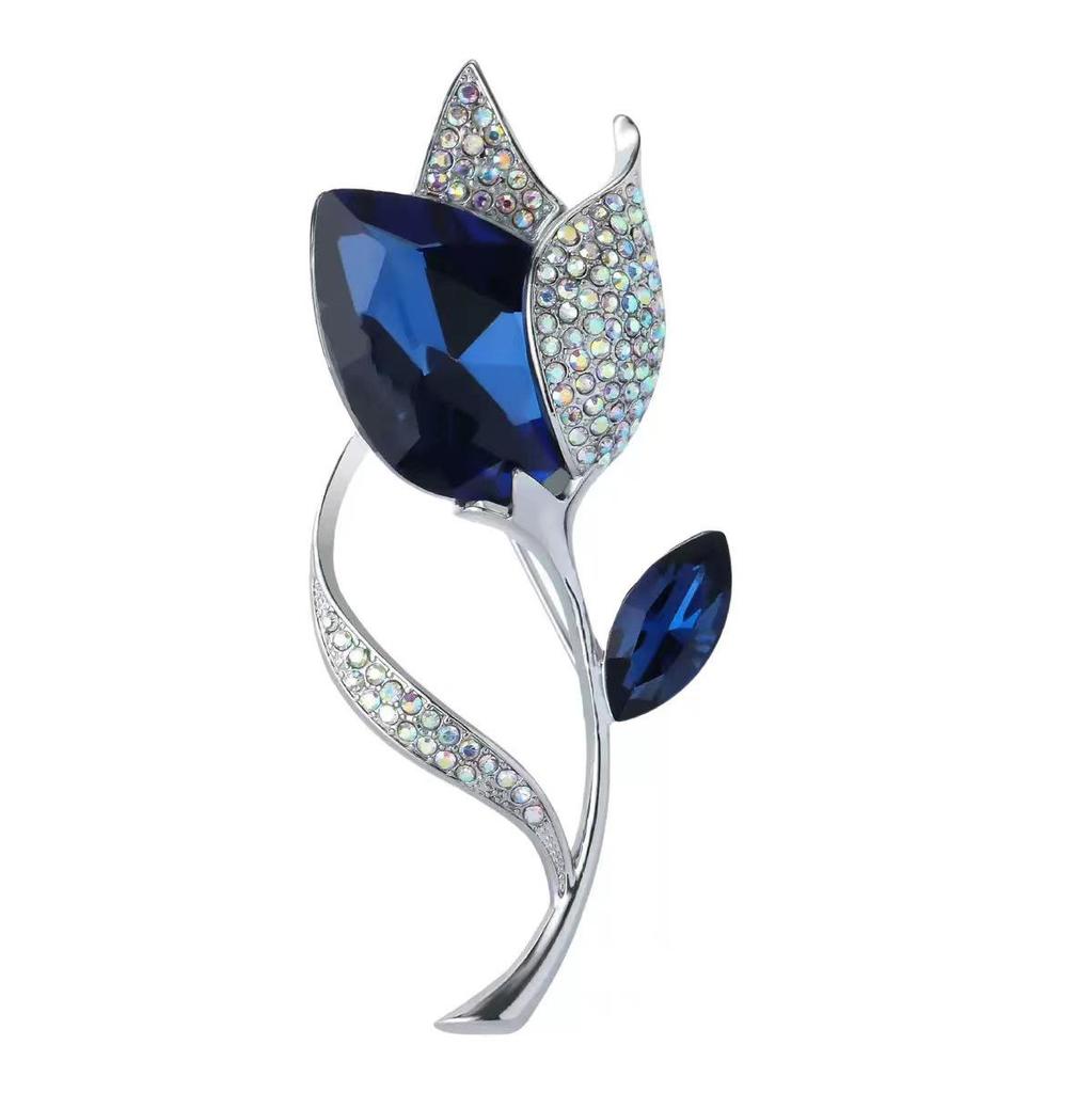 Korean Elegant Pearl Flower Brooch - Versatile, Luxurious Design for Women