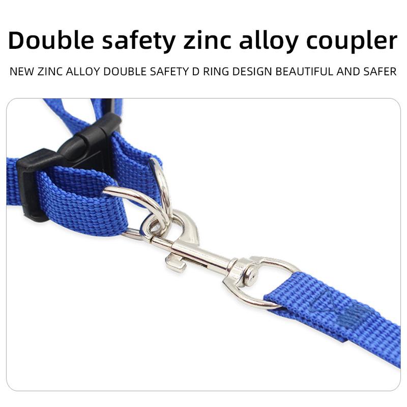 Регулируемый поводок для собак, щенков, мопсов, кошек, домашних животных, мягкий сетчатый поводок, светоотражающий жилет