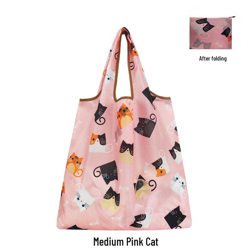 Сумка-тоут Микки: Большая, Складная, Экологичная, Водонепроницаемая Хозяйственная Сумка из Ткани Оксфорд