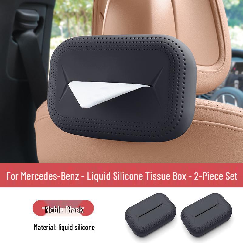 Mercedes-Benz E300L/E-Class/C-Class/GLC300L/C260L Car Tissue Box Holder for Interior Decoration