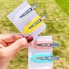 4PCS/Set Women Girls Candy Colors Flat No Indentation Hairpins Sweet Hair Clips Barrettes Headband Hair Accessories