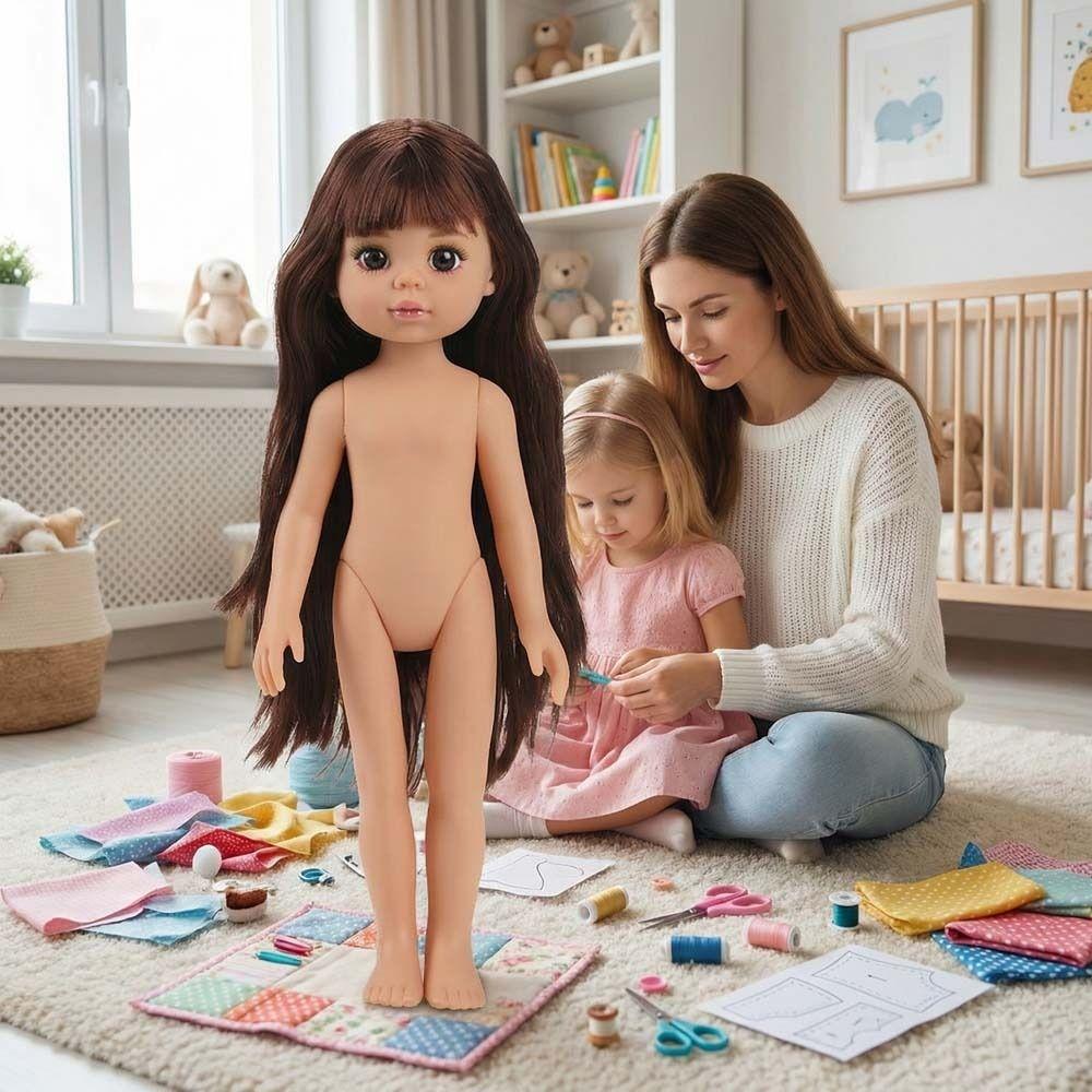 Кукла BJD для девочек, 30 см, карие глаза, гуманоидная кукла, нюд, кукла-реборн, игрушка, детские игрушки