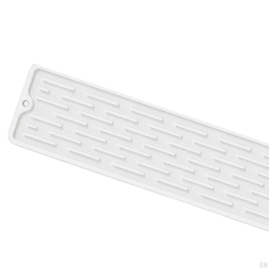 Доска для сушки посуды и столовых приборов, коврик для сушки раковины Dry Fast, водонепроницаемый водонепроницаемый силиконовый водостойкий водоотвод