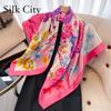 High-quality Luxurious Silk Scarves Headband Scarfs Neck Scarf For Women Chain Silk Scarf Women's Decorative Shawl