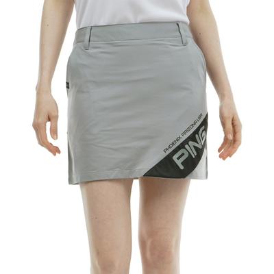 Юбка для гольфа Ping Apparel M Женская Водоотталкивающая (Растяжение во всех направлениях) / / 622-4134100 020_Серый