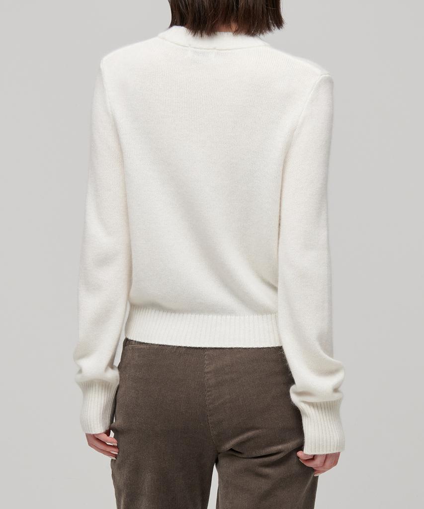 MUSINSA STANDARD WOMAN Women'S Angora Blend Crew Neck Knit [Ivory]