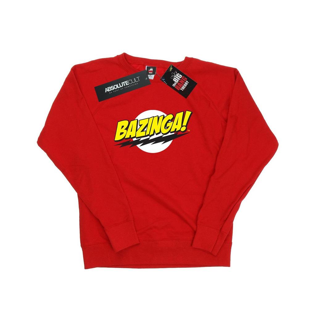 The Big Bang Theory Womens/Ladies Sheldon Bazinga Sweatshirt