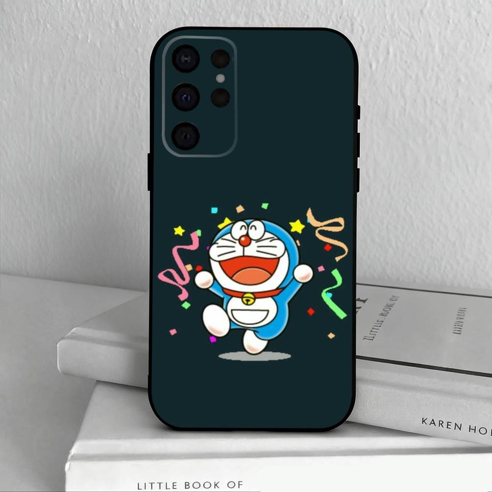 C-CARTOON D-Doraemon C-cute Phone Case For Samsung S25,S24,S21,S22,S23,S30,Ultra,S20,Plus,Others Soft Black Case