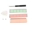 M.2 2280 SSD Copper Heat Sink Stable Rustproof Hard Disk Heat Sink with Silicone Thermal Pad for