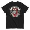Biker T-Shirt Motorbike Motorcycle Skull Bike Born To Ride Unisex T-Shirt