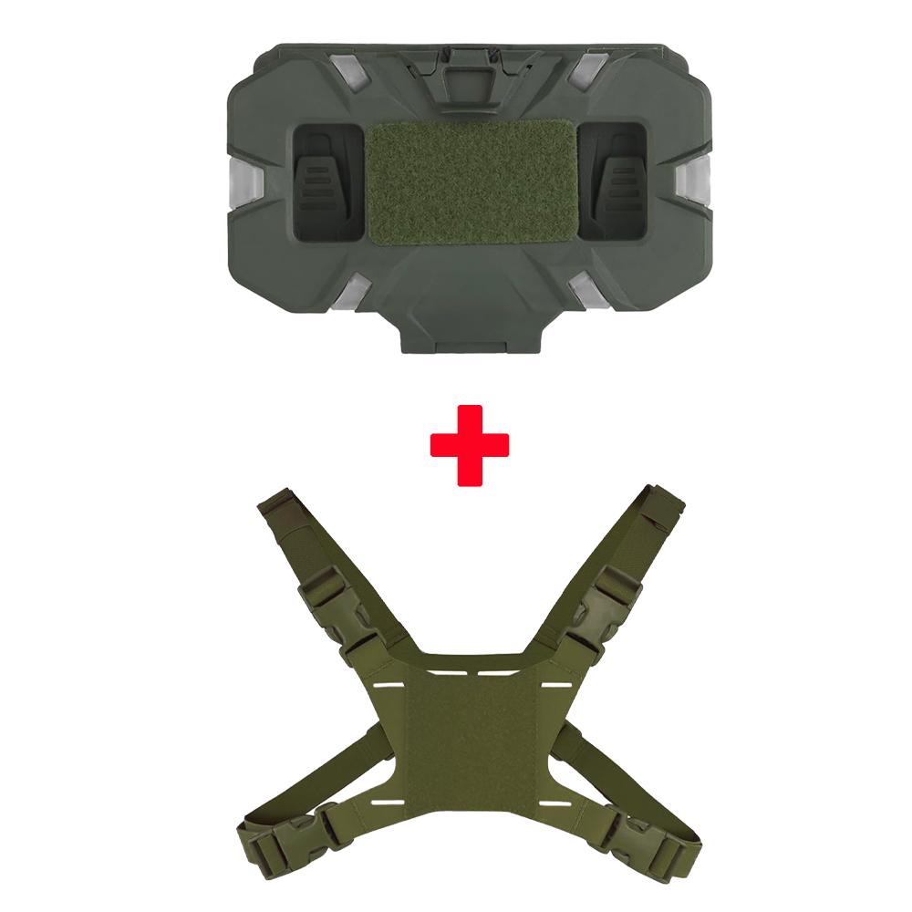 НОВЫЙ Тактический складной навигационный планшет MOLLE Чехол для карты для страйкбола Держатель для мобильного телефона, Нагрудный ремень для крепления к жилету для страйкбольных аксессуаров