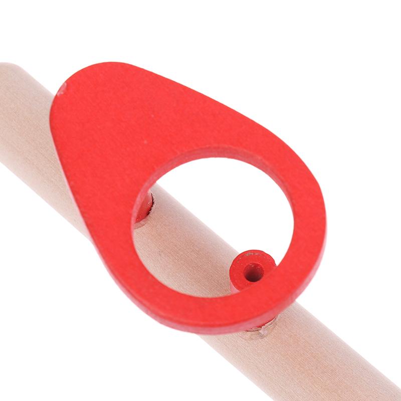 Wooden Suspension Ball Blower Sports Foam Balls Floating Kids Blow Pipe And 2 Balls Game Stress Reliever Balance Blowing Toy