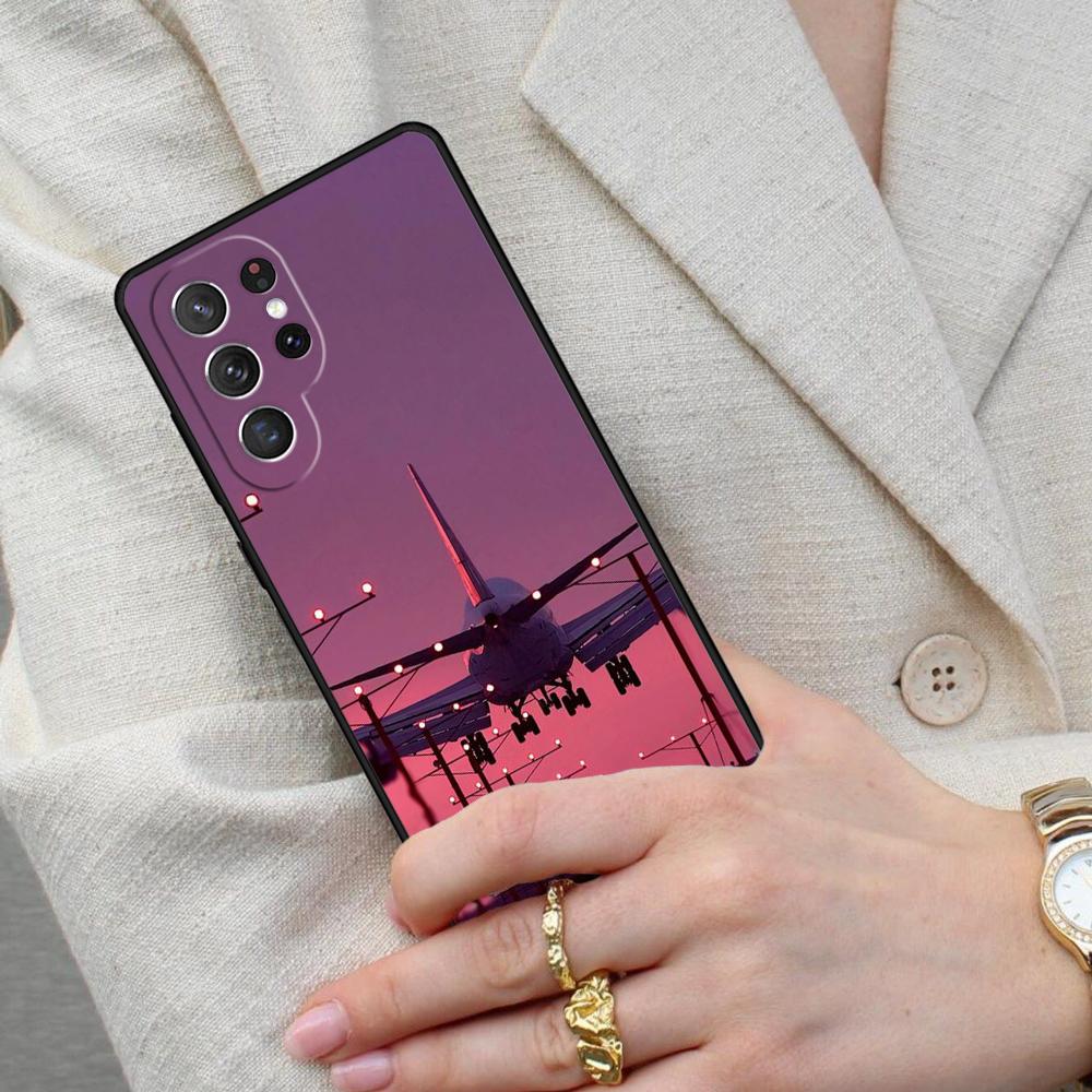 Чехол для телефона для путешествий, самолета, аэропорта для Samsung Galaxy S26 Ultra S25 S24 S23 S22 S21 S20 Note10