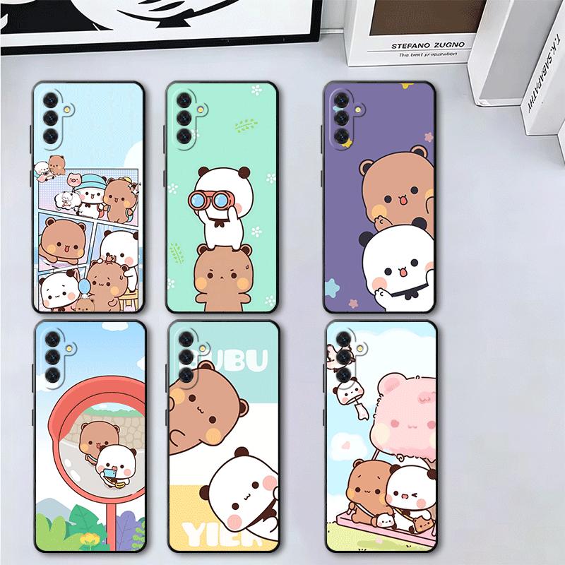 Bubu Dudu Cartoon Cute Soft Phone Case for Samsung A17 A37 A57 A16 A26 A36 A56 A15 A25 A35 A55 A14 A24 A34 A54 A13 A23 A33 A53 A