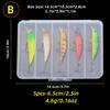 5Pcs/Box Premium Topwater Minnow Popper Fishing Lures , Hard Bait, Artificial Wobblers-Perfect for Catching Big Fish