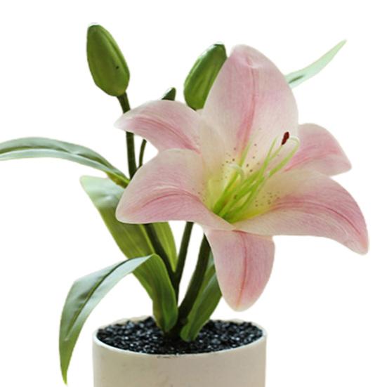 Популярный искусственный цветочный декор, имитирующий компактный дизайн, без пыльцы