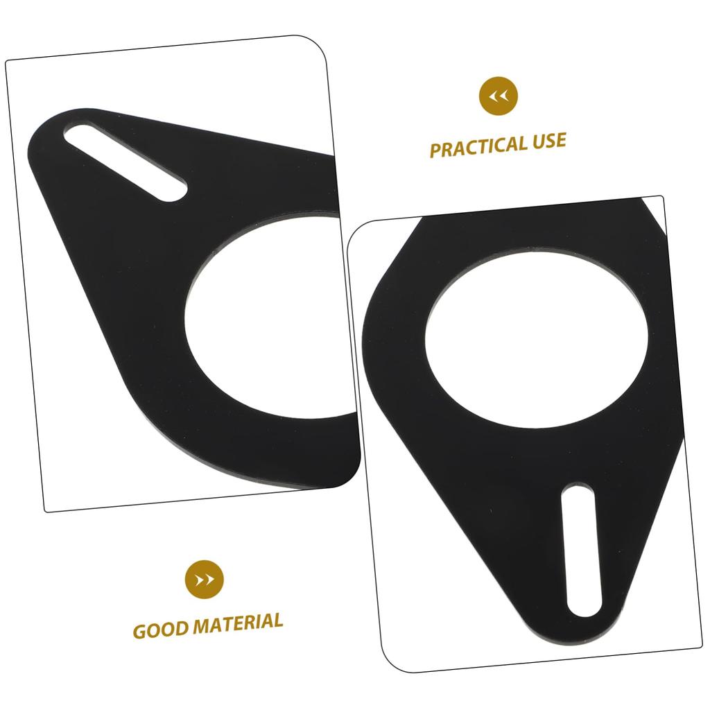 HORIALENCE 2PCS Car Audio Bracket Tweeter Mount Ring Car Pin