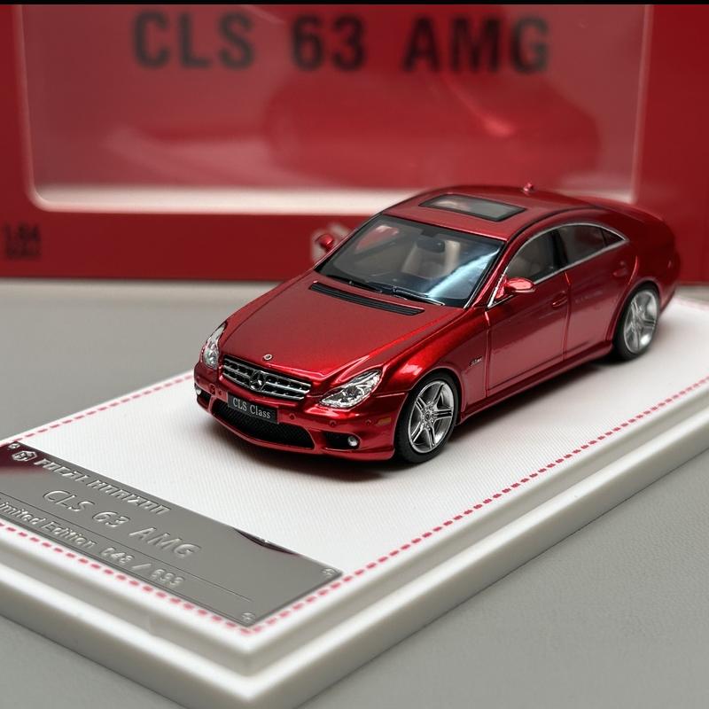 Новое в наличии Fh 1:64 Mercedes-Benz Cls 63 Amg Mk1 C219 Литой Миниатюрный Металлический Ограниченная Серия Украшения Mercedes Индивидуальные Игрушки Игрушка для Ребенка