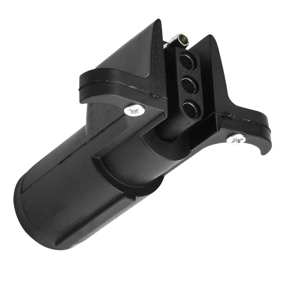 Адаптер-конвертер вилки розетки прицепа автомобиля с 6 на 4 контакта Караван Фаркоп Буксировочный разъем 12В