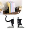Подставки для книг с закругленными краями, мультяшные кошачьи подставки для книг, креативные металлические подставки для книг, для дома
