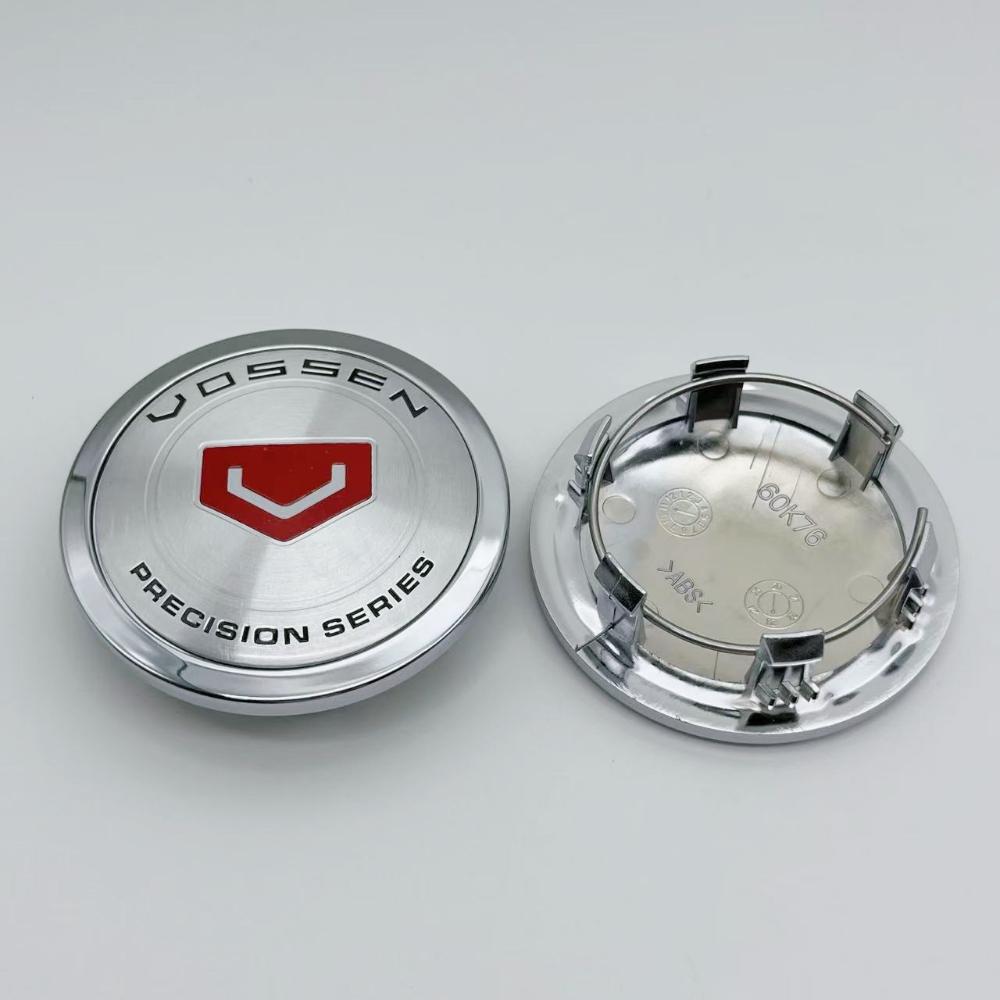 PQMZ2 4pcs 76mm (I.D 60mm) Car Wheel Center Caps With Vossen Logo Emblem Accessories for Porsche Rim Hubcaps Wheels Hub Cover Replace