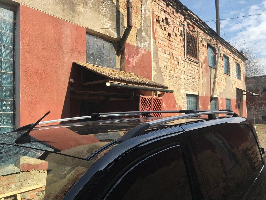 Рейлинги Хром Длинная база, пластиковая ножка для Toyota Proace