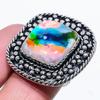 Dicorich Glass Handmade 925 Sterling Silver Jewelry Ring Size 7 K3O09