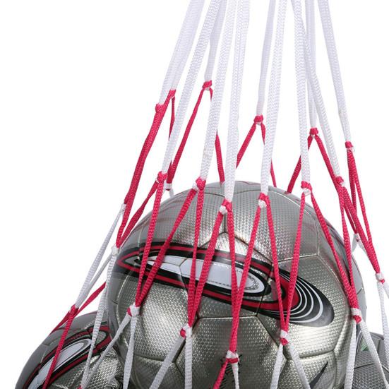 Очень большая сетчатая сумка для мячей, сумка для футбольных мячей с затягивающимся шнурком, прочный спортивный сетчатый мешок, сумка для хранения мячей