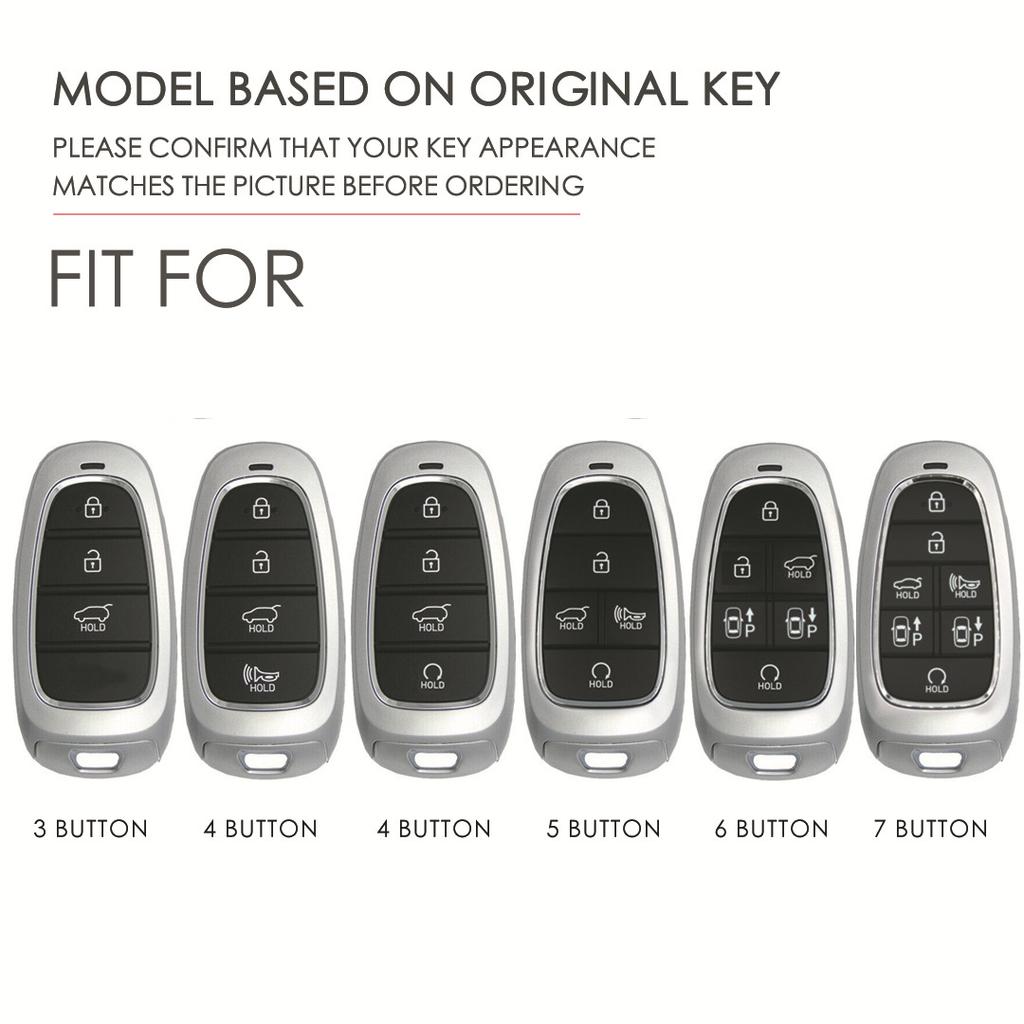 Korean car key case is suitable for modern special leather handmade car key case cowhide