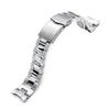 20mm Metal Watch Band Stainless Steel Oyster Bracelet Two Tone V Clasp for Seiko Alpinist SBDC087 and Others