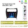 Android 17 pour Toyota Camry 7 XV 50 55 2012 - 2017 ÉDITION US Lecteur multimédia vidéo Carplay 2DIN GPS Auto Bluetooth Autoradio