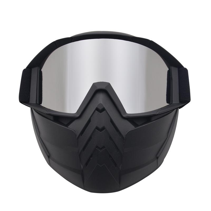 Goggles and face shield Motorcycle goggles, off-road protective eyewear, outdoor helmet glasses, motorcycle glasses for men riding