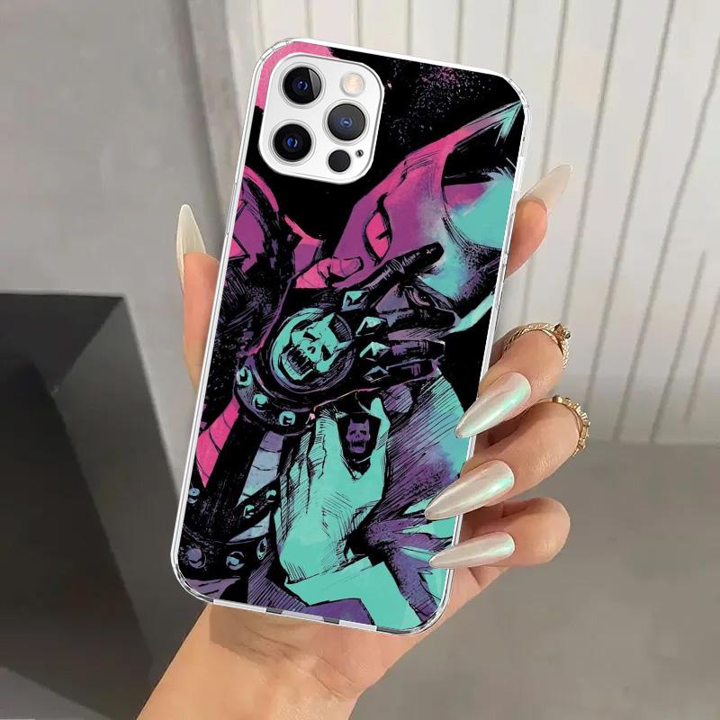 Чехол для телефона JoJo Adventure Killer Queen для Iphone 16 15 14 13 12 Mini 11 Pro Max 16E X XS XR 7 Plus 8 SE 2020 Мягкий Funda Принт S