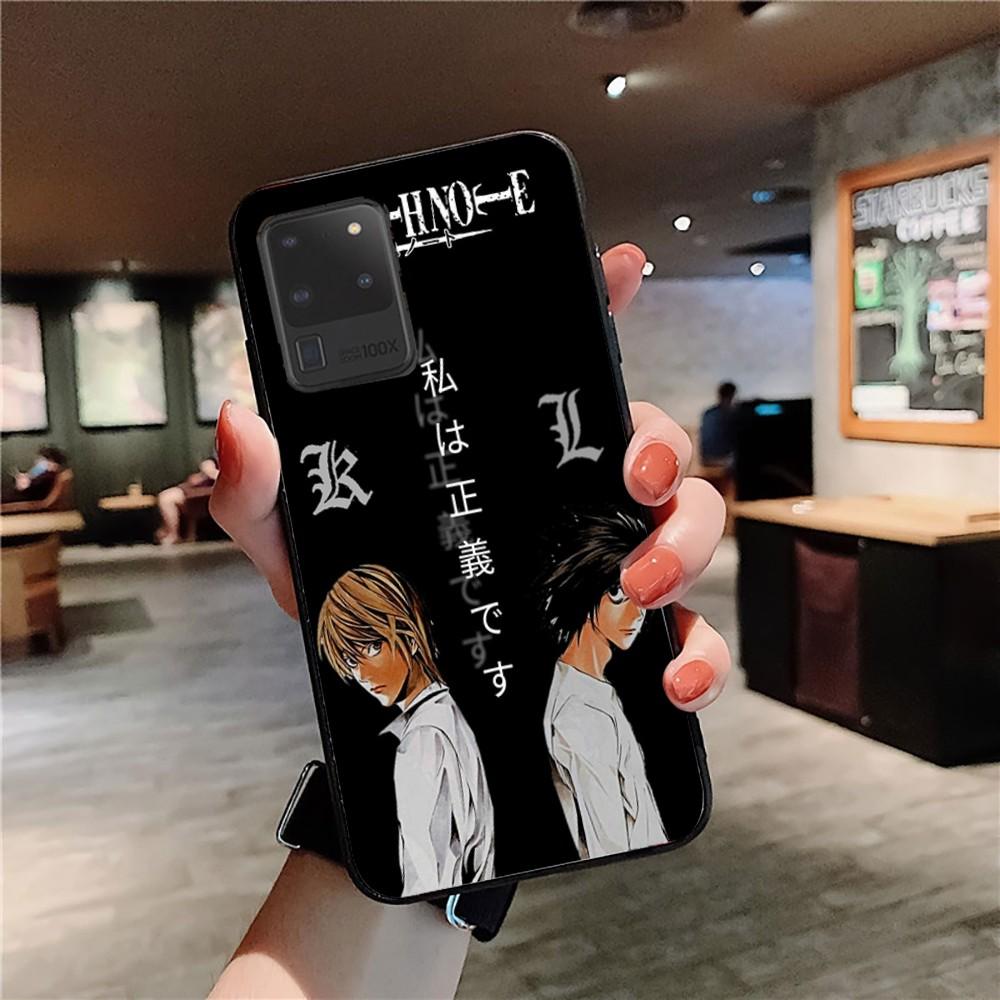 Чехол для телефона Death Note для Samsung S 9 10 20 21 22 23 30 23 24 plus lite Ultra FE S10lite Fundas