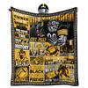 Rugby Blanket American Football Main Picture Flannel Blanket Men'S Teen Gift Blanket