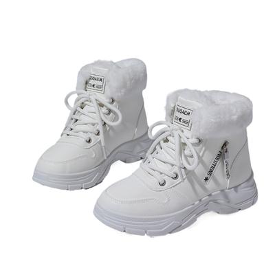 Зимние женские сноубутсы Теплые Легкие Повседневные Высокие ботинки на платформе Ботильоны Большого размера Новые Уличные Де Мухер