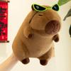 Simulation Capybara Plush Doll Cartoon Capibara Fluffty Doll Cute Capybara Plush Toy  Home Decor